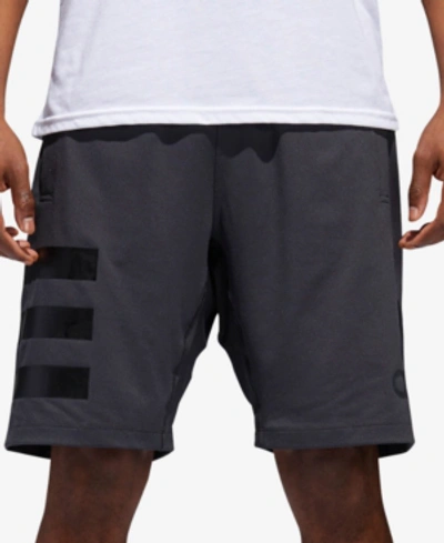 Adidas Originals Adidas Men's 36 Hours Hype Icon 9" Shorts In Carbon Black