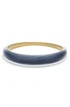 Alexis Bittar Lucite Tapered Bangle In Sea Blue