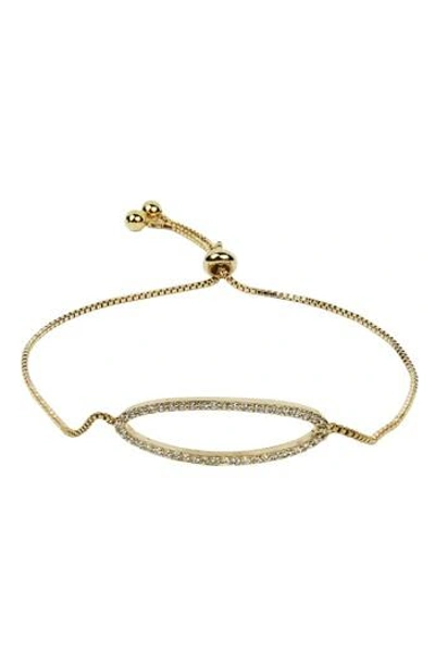 Jules Smith Pave Crystal Bracelet In Gold