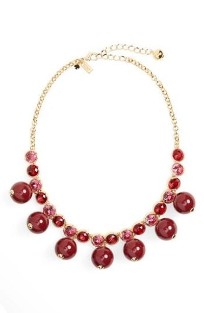 Kate Spade True Colors Bauble Necklace In Pink Multi