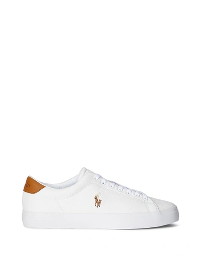 Polo Ralph Lauren Logo-embroidered Low-top Sneakers In White | ModeSens