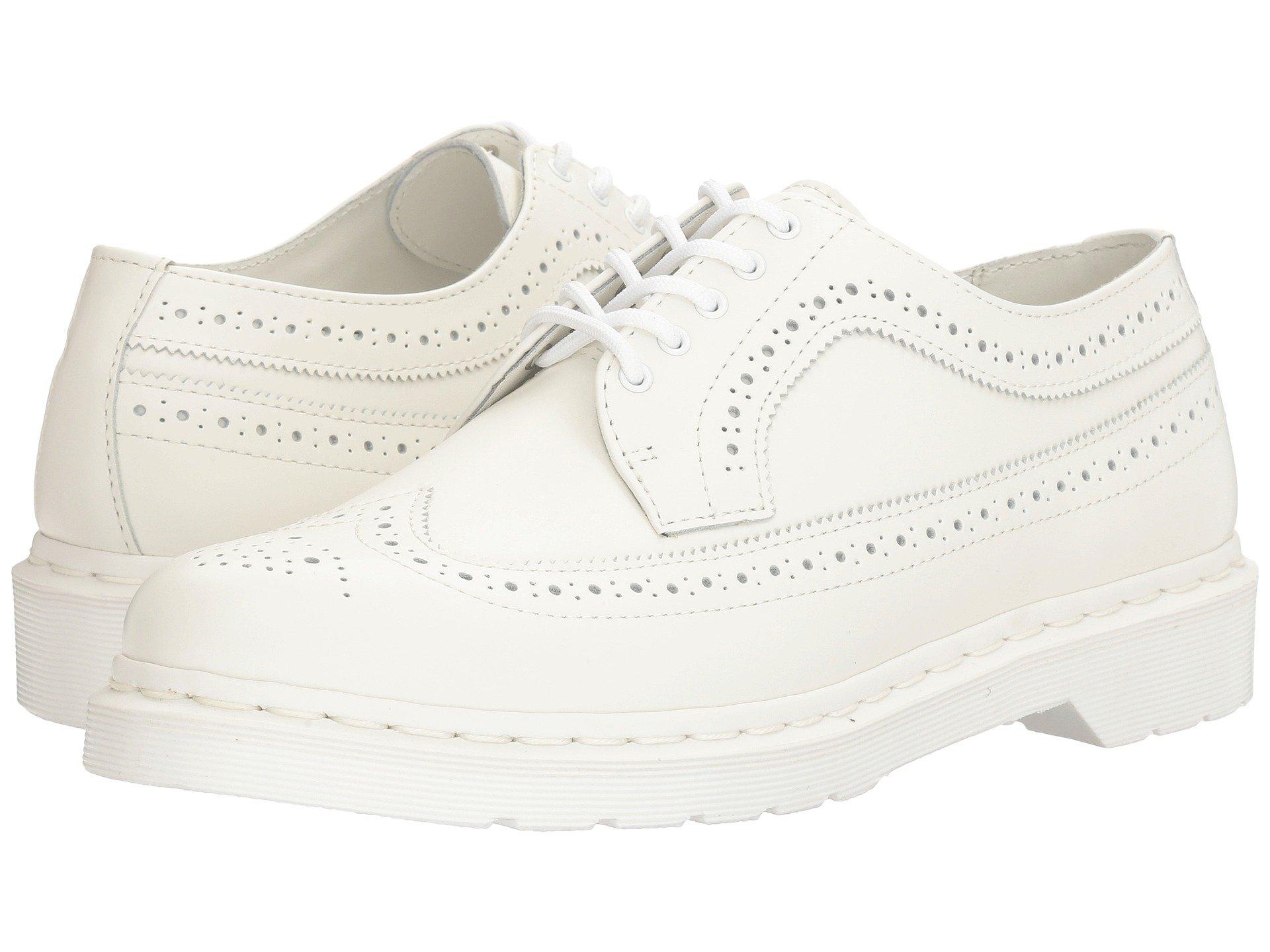 dr martens white smooth
