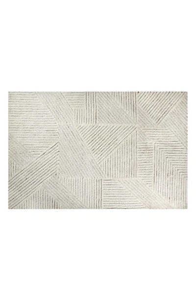 Lorena Canals Woolable Rug Golden Coffee In White