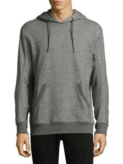 J. Lindeberg Domino Hoodie In Dark Grey