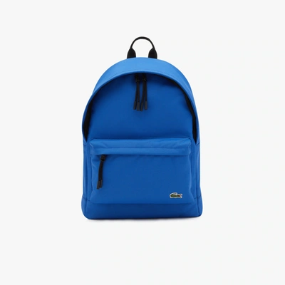 Lacoste Unisex Computer Compartment Backpack - One Size In Blue