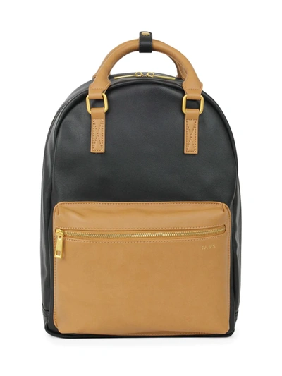 Fawn Design The Diaper Backpack In Black Tan