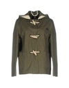 Gloverall Jacket In Military Green