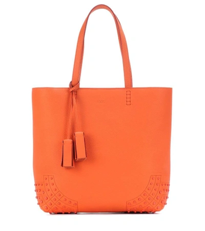 Tod's Wave Medium Leather Tote