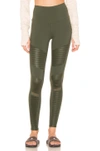 Alo Yoga Moto Legging In Hunter