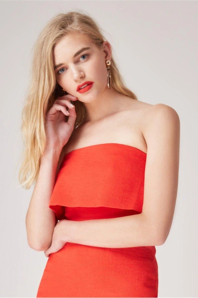 C/meo Collective Love Like This Dress In Poppy Red