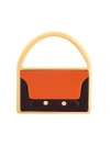 Marni Trunk Brooch In Metallic