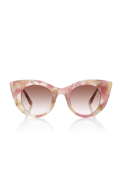 Thierry Lasry Cat-eye Acetate Sunglasses In Pink
