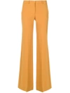 Theory Wide-leg Trousers - Yellow