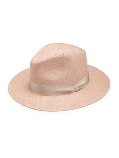 Rag & Bone Straw Panama Hat In Taupe