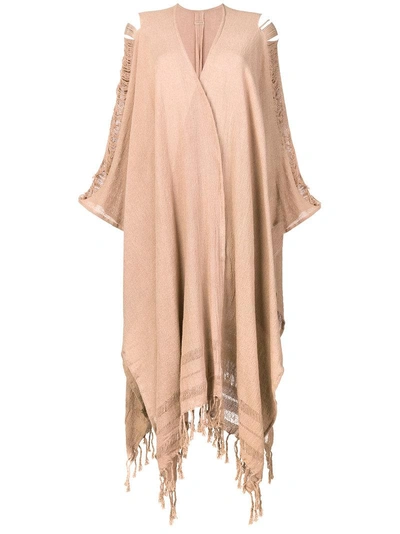 Caravana Yun Caax Cardigan In Brown