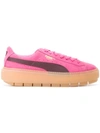 Puma Platform Trace Sneaker In Pink