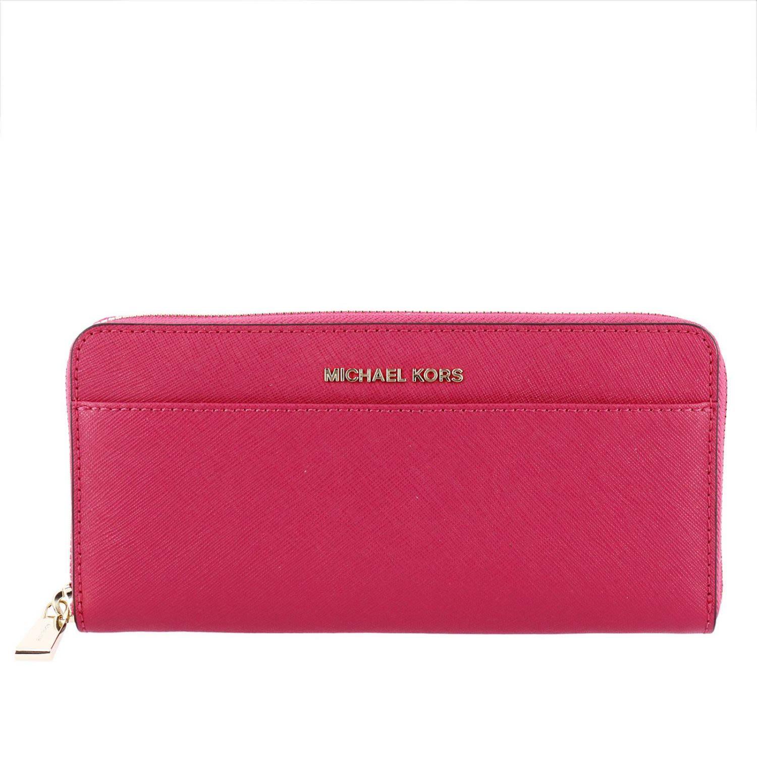 michael kors fuchsia wallet