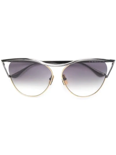 Dita Eyewear Revoir Sunglasses In Black