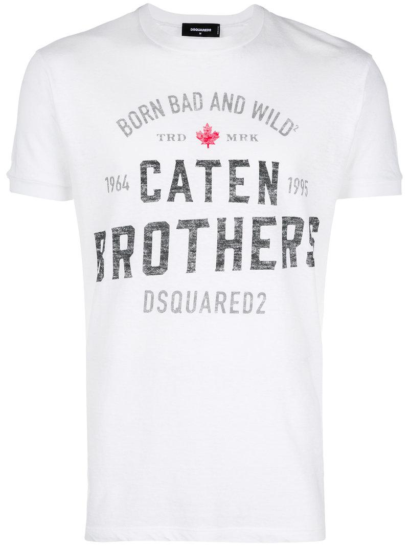 dsquared caten brothers shirt