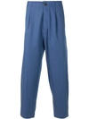Société Anonyme Summer '18 Japboy Trousers In Blue