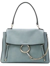 Chloé Medium Faye Day Bag In Blue