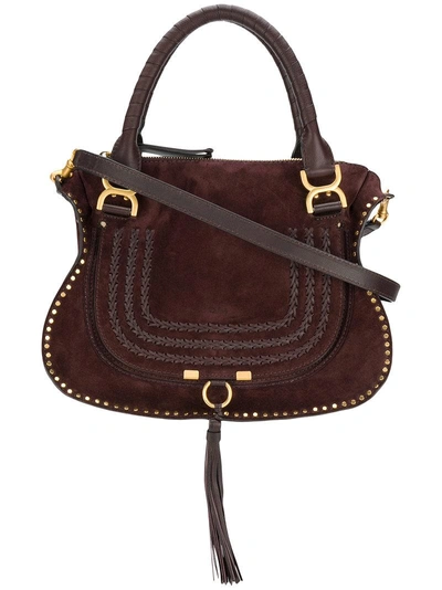 Chloé Marcie Tote Bag - Brown