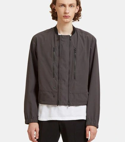 Aiezen Men's Bomber Jacket In Grey