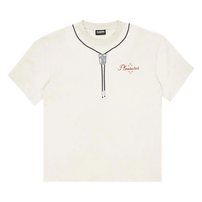Pre-owned Pleasures Bolo Heavyweight Shirt 'natural' In Tan