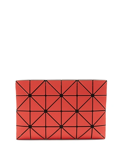 Bao Bao Issey Miyake Lucent Twill Pouch In Red