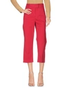 Dondup Cropped Pants & Culottes In Red