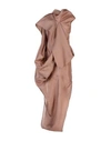 Rick Owens Formal Dress In Cocoa