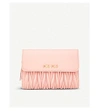 Miu Miu Quilted Nappa-leather Wallet In Orchidea