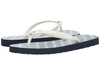 Tory Burch Thin Flip Flop In Tsquared/new Ivory