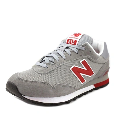 New Balance Ml515 Round Toe Suede Sneakers In Grey | ModeSens