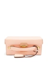 Mark Cross - Grace Small Pebble Leather Shoulder Bag - Womens - Light Pink