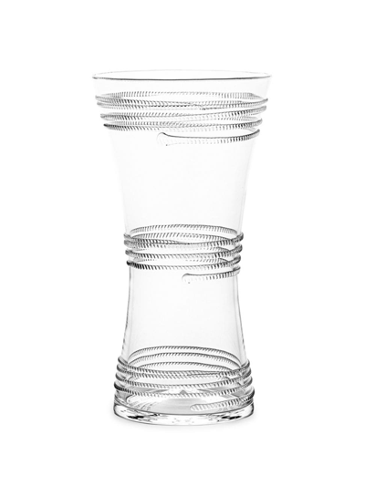 Juliska Ella Corset Glass Vase In Clear