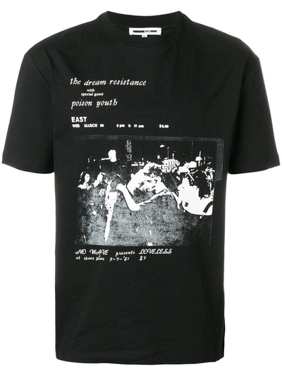 Mcq By Alexander Mcqueen Men's Short Sleeve T-shirt Crew Neckline Jumper In Black
