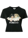 Fiorucci Vintage Angels Classic Jersey T-shirt In Black