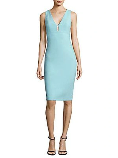 Likely Albury Cutout Dress In Seafoam