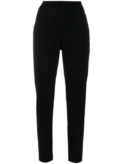 Y-3 Drawstring Tracksuit Bottoms - Black