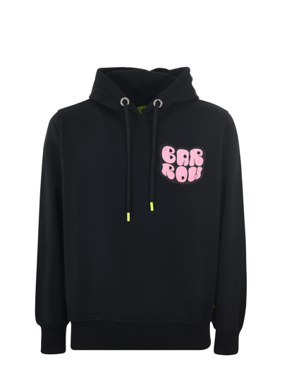 Barrow Mens Black Cotton Sweatshirt