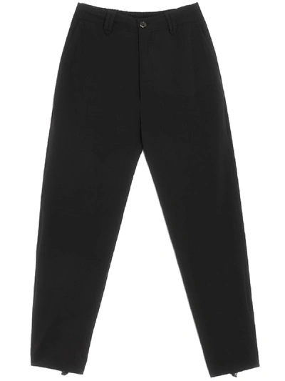 Nine In The Morning Yoga Slim Fit Trouser With Coulisse In Black