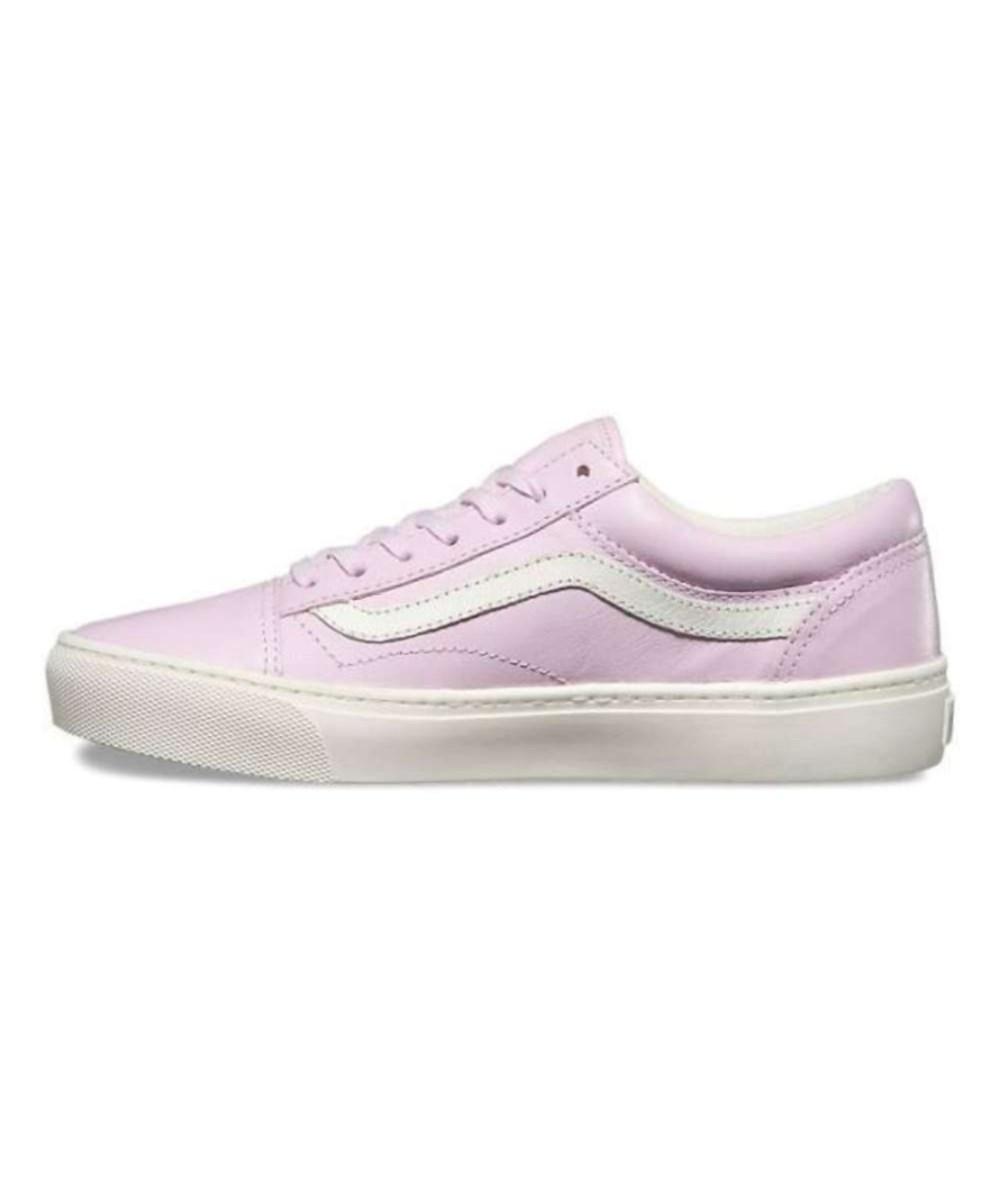 purple low top vans