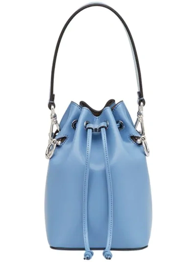 Fendi Bucket Mini Bag In Blue