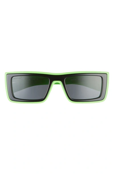 Off-white Jacob Square-frame Acetate Sunglasses In Green
