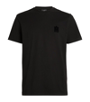 Mackage Logo Crewneck T-shirt In Black
