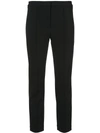 Adam Lippes Pintuck Cropped Trousers