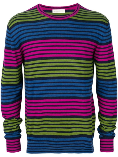 Etro Striped Knitted Sweater