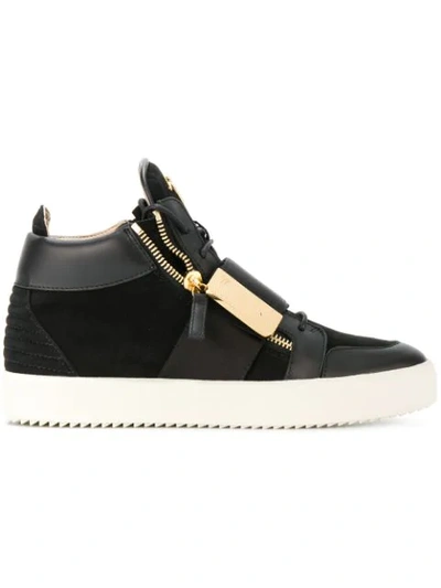 Giuseppe Zanotti Design Kriss Hi-top Sneakers - Black