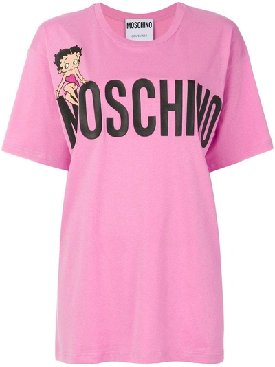 Moschino Oversized Betty Boop T-shirt